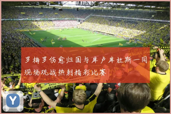罗梅罗伤愈归国与库卢库杜斯一同现场观战热刺精彩比赛
